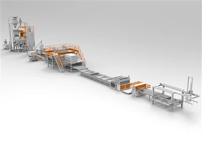 Линия по производству полов LVT